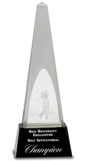 CRY054 Golf Trophy