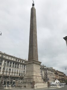 A photo of the Lateran Obelisk located Rome.