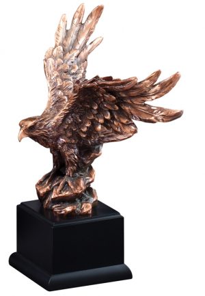Bronze Eagle Statue RFB148 RFB149 RFB150 - Free Engraving