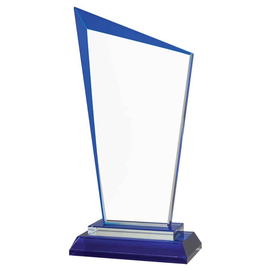 Appreciation Plaques Clear Glass Vertical Rectangle with Base